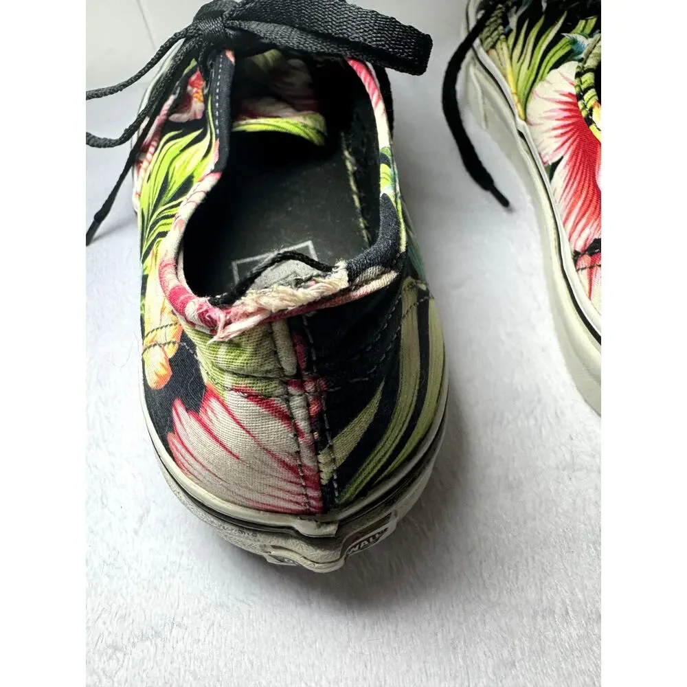 Vans Hawaiian Floral Sneakers Women's Size 7.0